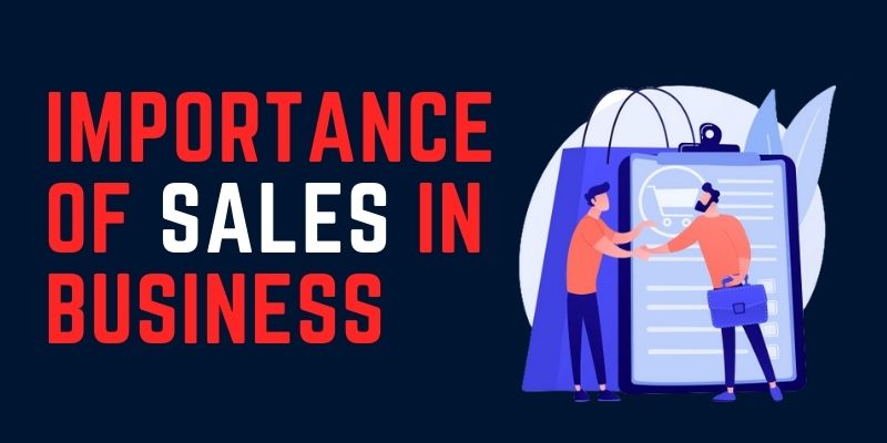 importance of sales